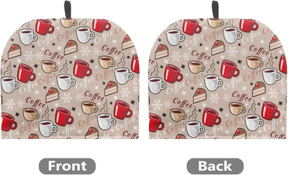 Tea Cozy for Teapot - Anti-Scald Covers, Heat Resistant Kettle Cover with Coffee Pattern for Home Kitchen