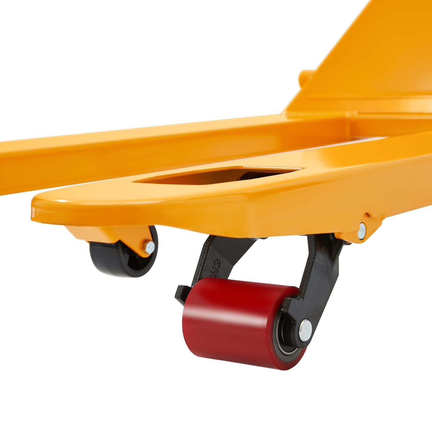 Aeqanta Pallet Jack 6600 lbs Capacity, 27" x 48" Forks, Heavy Duty Manual Pallet Jack Truck with Quiet PU Wheels, for Retail Showrooms, Epoxy Floors & Heavy Manufacturing
