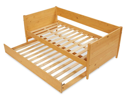 Camaflexi Mid-Century Daybed, Single, Scandinavian Oak, Twin