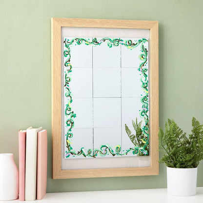 Bright Creations Square Mirror Tiles - 4 in, Silver, Pack of 50 - for Crafts & Table Centerpieces - Mirror Mosaic Tiles