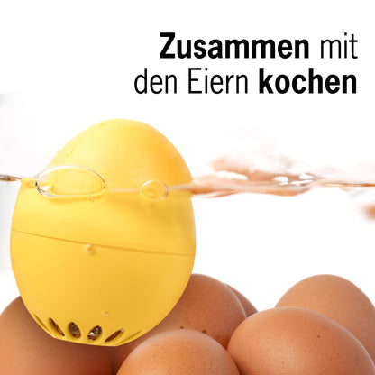 Rock 'n' Roll BeepEgg – Egg Timer for Boiling Eggs – Musical Egg Cooker for Soft, Medium, Hard Boiled Eggs – Food Safe – Singing Floating Egg Timer – Egg Cooker for 3 Levels of Doneness - Brainstream