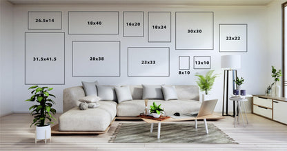 Kate and Laurel Sylvie Blank Framed Canvas Wall Art, 23x33 Black Beaded, Vintage Modern Empty Canvas for Paint-Your-Own Art, Ready to Paint Premium Canvas Already Framed