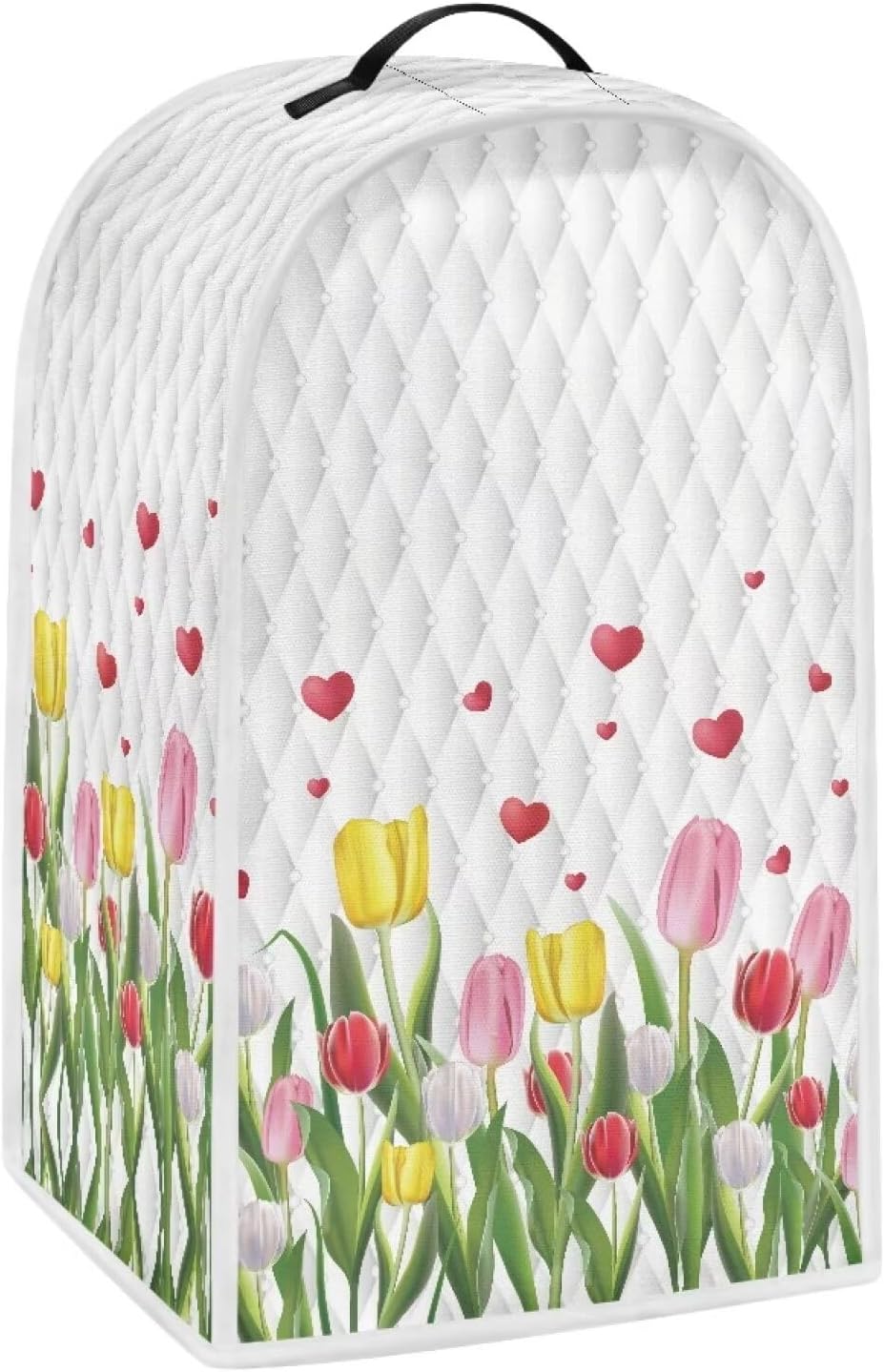 Tulip Flower Blender Cover, Kitchen Home Decor Appliance Cover for Dust Protection, Anti-Stain and Anti-Static