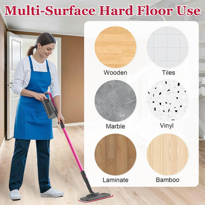 6 Pack 7 1,Reusable Steam Mop Pads Compatible with Schenley Steam Mop Cleaner,Microfiber Steam Mop Replacement Pads