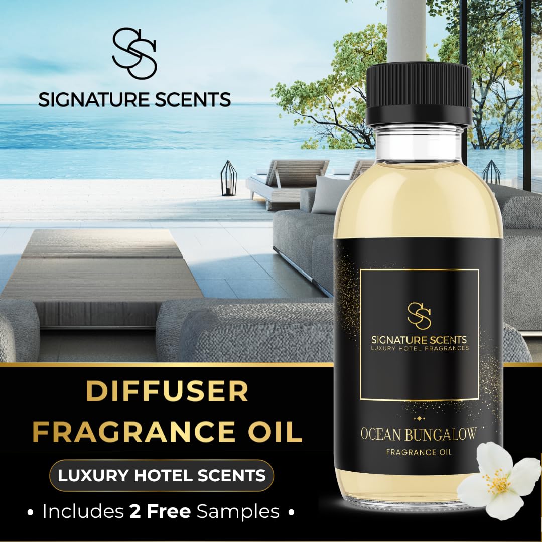 Luxury Hotel Diffuser Oil for Hotels and Homes - Aromatherapy Oils for use with an Essential Oil Diffuser at Home - Fragrance-Scent Diffuser Oil Blend (Winter Spruce) 4.05fl oz (120ml)