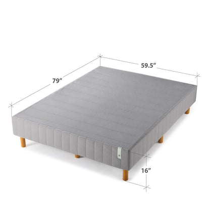 Zinus Good Design Award Winner Justina Metal Mattress Foundation / 16 Inch Platform Bed/No Box Spring Needed, Queen
