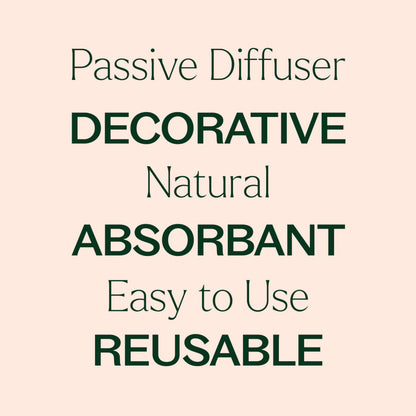 Plant Therapy Passive Lotus Flower Aromatherapy Diffuser - A Chic and Natural Home, Office, and Travel Essential Oil Diffuser
