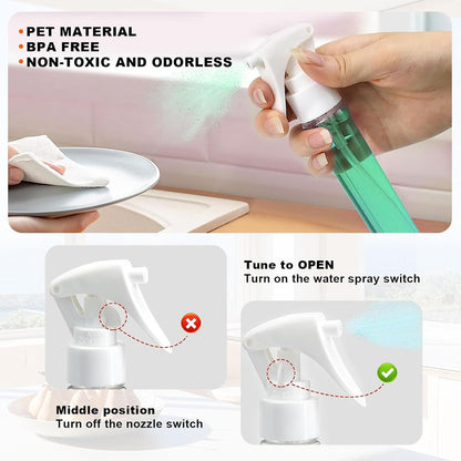 Stainless Steel Paper Towel Holder with Spray Bottle - One Hand Tear Stand for Kitchen Bathroom Countertop