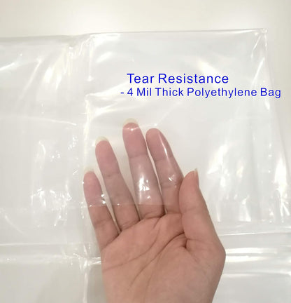 ComfortHome Mattress Bag for Moving and Storage, 4 Mil Extra Thick, Twin and Full Size, 1 Pack