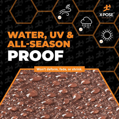 Xpose Safety 20' x 40' Ultra Heavy Duty Tarp - 20 Mil Waterproof Tarps for Camping, Outdoor Adventures & Tent Cover, UV Protection, Reinforced Corners, All-Weather Durability