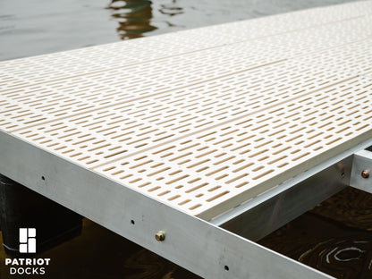 Patriot Docks 4'x4' Tan Poly Decking Panel (10861)