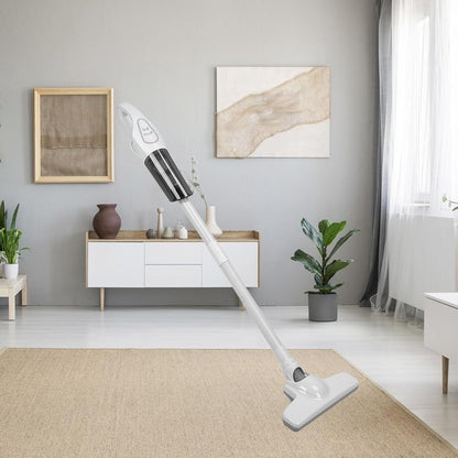 AUNMAS Cordless Stick Vacuum, Lightweight Cleaner with Multifunction Strong Suction for Hardwood Floor, Carpet, Pet Hair