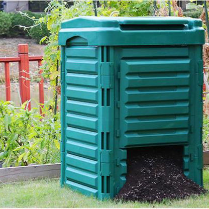 Kitchen Compost Bin, 88 Gallon (336L) Garden Compost Bin , BPA-Free Material Large Outdoor Composter for Fast Creation of Fertile Soil, Easy Assembly, Kitchen Waste Garden Organic Waste Composting ,In