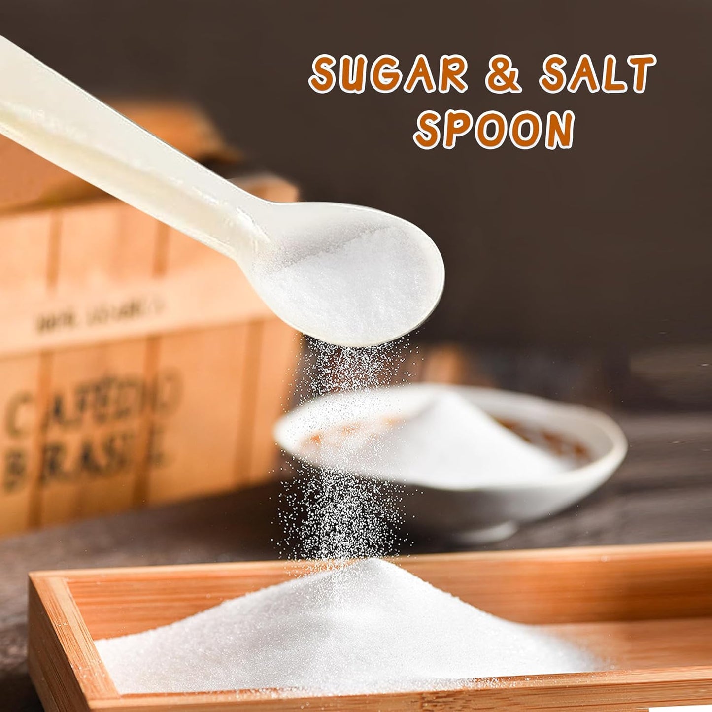 Caviar Spoons, Hand Craft Mother of Pearl Shell Spoon with Storage Box, Tiny Spoon for Caviar, Ice Cream, Coffee