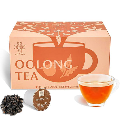 Johou Oolong Tea Pods, Compatible with All K-Cup Brewers & Keurig 2.0, 24 pods