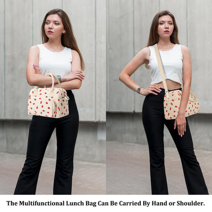 MEXS Insulated Lunch Bag for Women Men Large Reusable Lunch Box Adult Leakproof Portable Cooler Tote Bags for Work Picnic