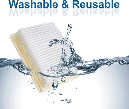 40112050 FH40030 FH40011B FH40000 FH40005 FH40010 FH40010B HQRP Filter Compatible with Hoover FloorMate SpinScrub