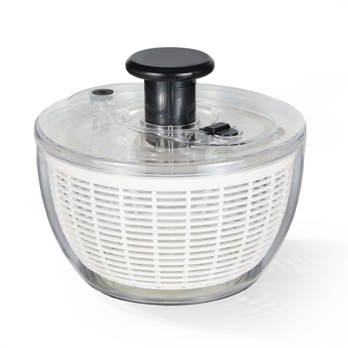 CAROTE 3.8 Qt Salad Spinner Small Lettuce Spinner Plastic Vegetable Fruit Washer, Vegetable Cleaner Salad Cleaner Lettuce Washer, Non-Slip Base, BPA-Free