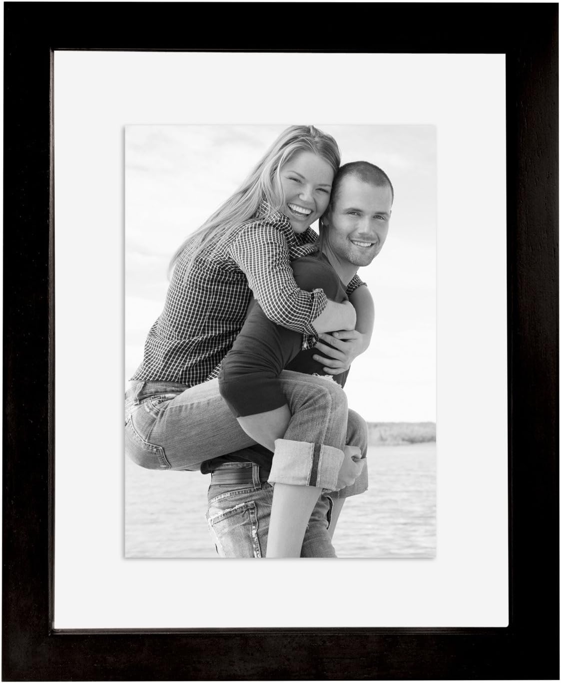 MCS Wood Float Frame, 8x10 Inch, Black (21119)