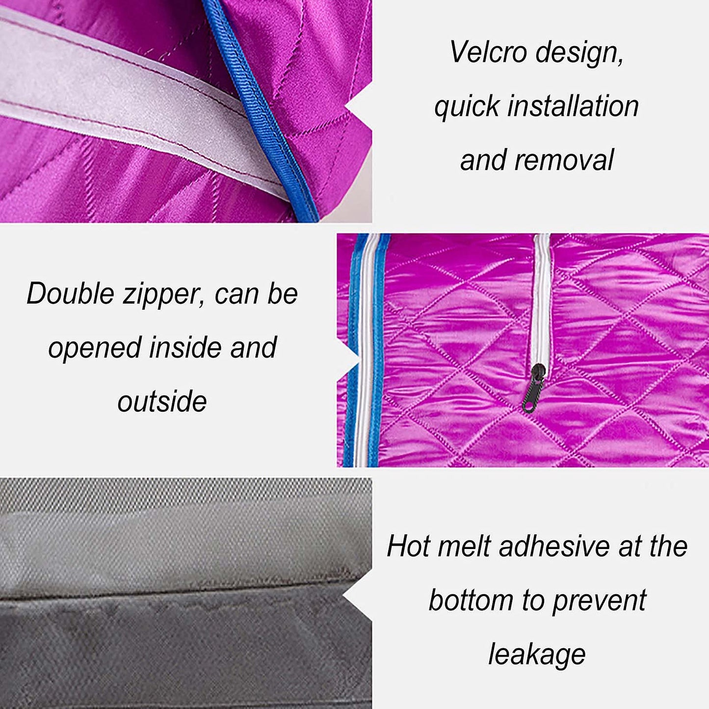Portable Steam Sauna Spa Indoor Sauna Tent Remote Control 60 Minute Timer Included One Person Sauna for Therapeutic Relaxation at Home