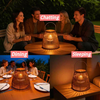 Decorative Lantern 2 Pack Dark Brown Candle Holder Candles Holders Rustic Black Metal Hanging Lanterns Decor for Outdoor Wedding Farmhouse Home