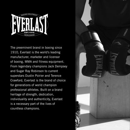 Everlast P00001266 Powercore Free Standing Indoor Rounded Heavy Duty Fitness Training Punching Bag