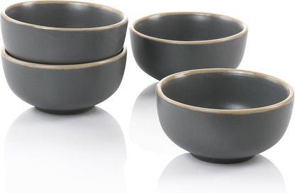 Gibson Home Rockaway 4 Piece 3.5in Fruit Bowl Set, Perfect for Serving Fruits and Snacks
