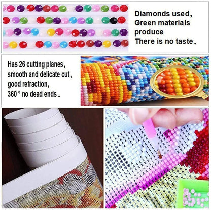 DIYPAINTING DIY 5D Diamond Painting by Number Kits for Adults and Kids Wizard of Oz 16x20 Painting Cross Stitch