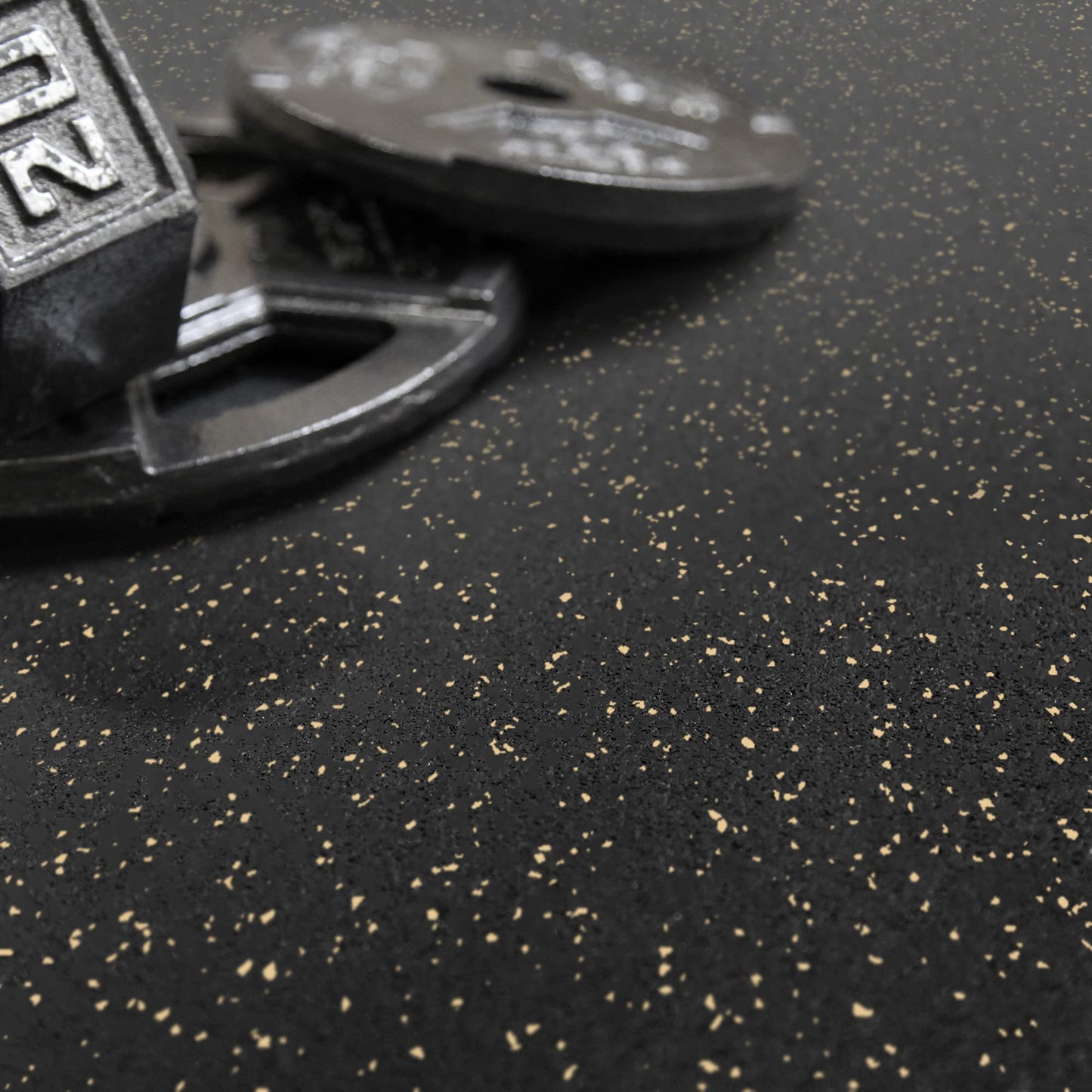 Flooring Inc 1/4" Tough Rubber Flooring Roll | Flexible Recycled Rubber Gym Floor Mats for Home Gym | Heavy Duty Rubber Mat for Home Gyms, Sheds, Horse Stall Mat or Trailer | 5-4’x10’ | Eggshell