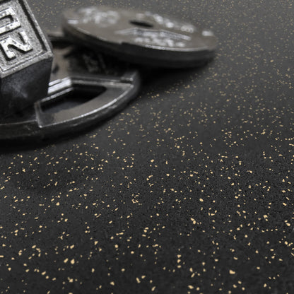 Flooring Inc 1/4" Tough Rubber Flooring Roll | Flexible Recycled Rubber Gym Floor Mats for Home Gym | Heavy Duty Rubber Mat for Home Gyms, Sheds, Horse Stall Mat or Trailer | 5-4’x10’ | Eggshell