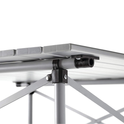 Coleman Outdoor Folding Table, Sturdy Aluminum Camping Table with Snap-Together Design, Seats 4 & Carry Bag Included, Great for Camping, Tailgating, Grilling, Hunting, Outdoor Dining & More