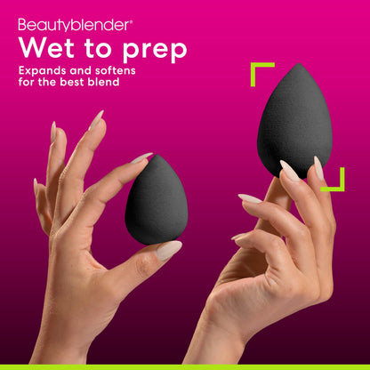 Beautyblender® | Original Pink Beauty Blender Makeup Sponge, Super-Soft Foam Easily Blends Foundations, Powders & Creams, Made in USA, Reusable, Washable, Streak Free Application, Vegan, Cruelty Free