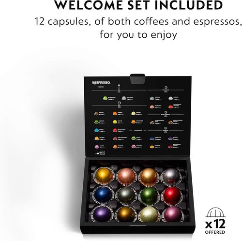Breville Nespresso Vertuo Coffee & Espresso Maker - Versatile Brewing System for Rich Flavor