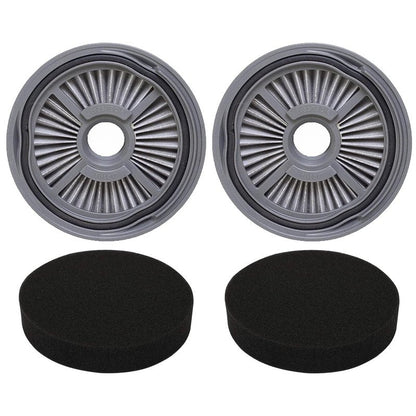 Aolleteau 1543 Filter Compatible with Bissell Symphony Pet All-in-One Vacuum and Steam Mop 1543 Series, 15436, 15437, 15438, Compare to Part# 1606886 （1 Pack Vacuum Filter & 1 Pack Foam Filter）