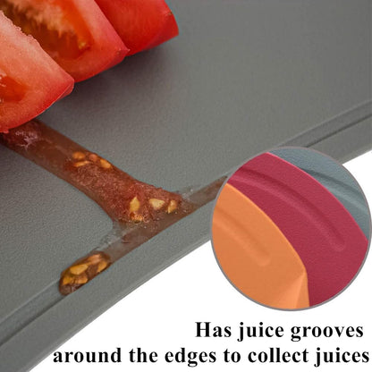 doblé Non-Scratch Flexible Cutting Board for Chopping, Large (15.6" x 10.7"), Scratch Free, Non-Slip, Dishwasher Safe