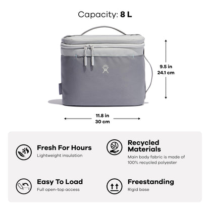 Hydro Flask Lunch Bag – Insulated Adult Lunch Cooler for Men and Women 8 L Agave