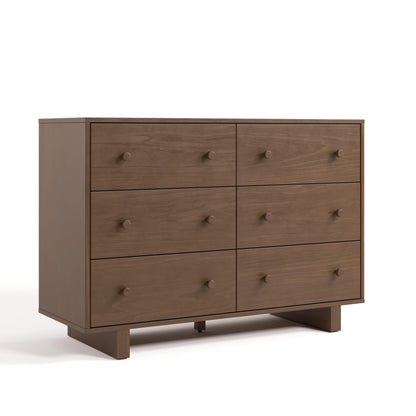 Storkcraft Texas 6 Drawer Dresser (Hazelnut) – GREENGUARD Gold Certified Baby Dresser, Interlocking Drawer System for Nursery & Kids’ Bedroom, Brown Chest for Kids Bedroom, Nursery Storage
