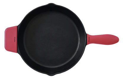 Silicone Hot Handle Holders, Potholders (7-Pack Mix Red) for Cast Iron Skillets, Pans, Frying Pans & Griddles, Metal and Aluminum Cookware Handles - Sleeve Grip, Handle Cover