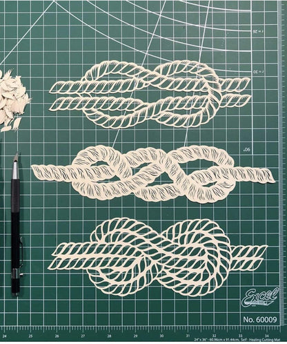 Excel Blades K47 Retractable Craft Knife Pen 2-Pack – Precision Art Knife with #65 Angled Blade for Paper, Cardstock, Vinyl, Film & Plastic – Slim Aluminum Hobby Cutter with Pocket Clip – Made in USA