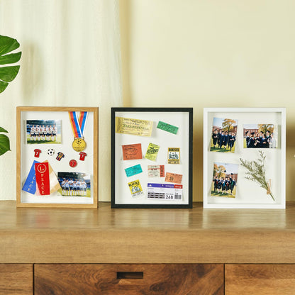 RTZQQIN 11x14 Shadow Box Display Case Picture Frame with Soft Linen Back, Large Deep Black Shadow Box 11x14 for Flowers Medal Display Case Jersey pet Graduation Memorabilia Baby Ltems Crafts Photos