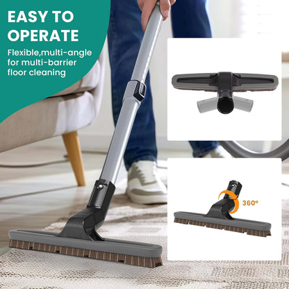 12 Inch E2 Vacuum Floor Brush Assembly Compatible with Rainbow SRX Series Vacuum Cleaner