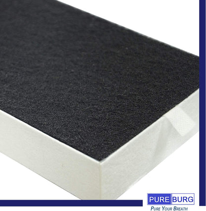 PUREBURG HRF201B True HEPA Replacement Filter for Honeywell HHT270 HHT270W HHT290, 2-Pack
