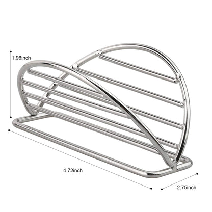YellRin Taco Holders Stand Stainless Steel Taco Rack Tray Stand Up Holder Kitchen Set for Tortillas, Burritos, Parties & Restaurants (Taco Holder)