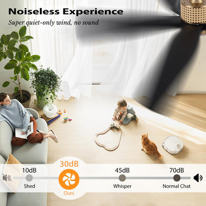 LEDLUX 60" Ceiling Fan with Light – Remote Control, Solid Wood, 6-Speed, Quiet Reversible DC Motor, Black/Gold Finish, 4.5"/12" Downrods, Noiseless Large Ceiling Fan for Bedroom, Living Room, Porch