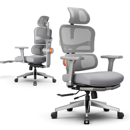Newtral Ergonomic Office Chair with Auto-Following Lumbar Support, 136° Recline, Computer Desk Chair with 4D Armrests & Adjustable Headrest