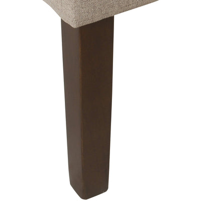 HomePop Velvet Swoop Arm Accent Chair, Tan