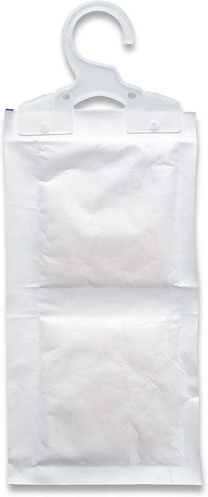 Camco 44286 Fragrance Free Hanging Dehumidifier - Convenient Hook Absorbs up to 3x Its Weight in Water, 2 Pack