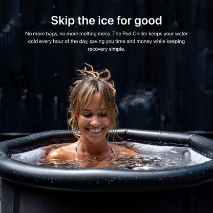 The Pod Company Standard Ice Bath Tub (Ice Pod Pro, Standard Chiller (41°F))