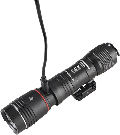 Streamlight 89013 ProTac 2.0 Rail-Mount HP 2000-Lumen 85,000-Candela USB Rechargeable Tactical Flashlight with MLOK Mount and Rechargeable Battery, Black