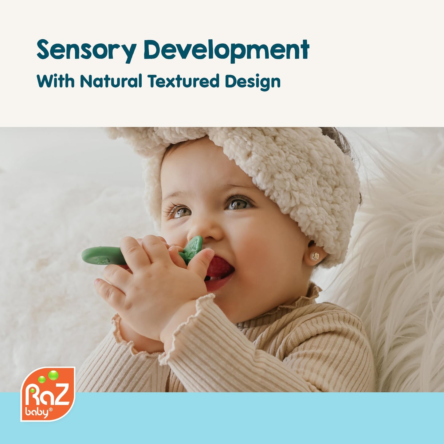 RaZ-Berry Baby Spoon/Baby's First Spoon / 100% Silicone